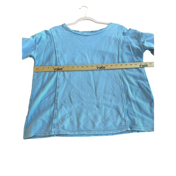 J. Jill Medium Women’s  Pullover Round‎ Neck Sweatshirt Top Long Sleeve Cotton - Picture 8 of 10